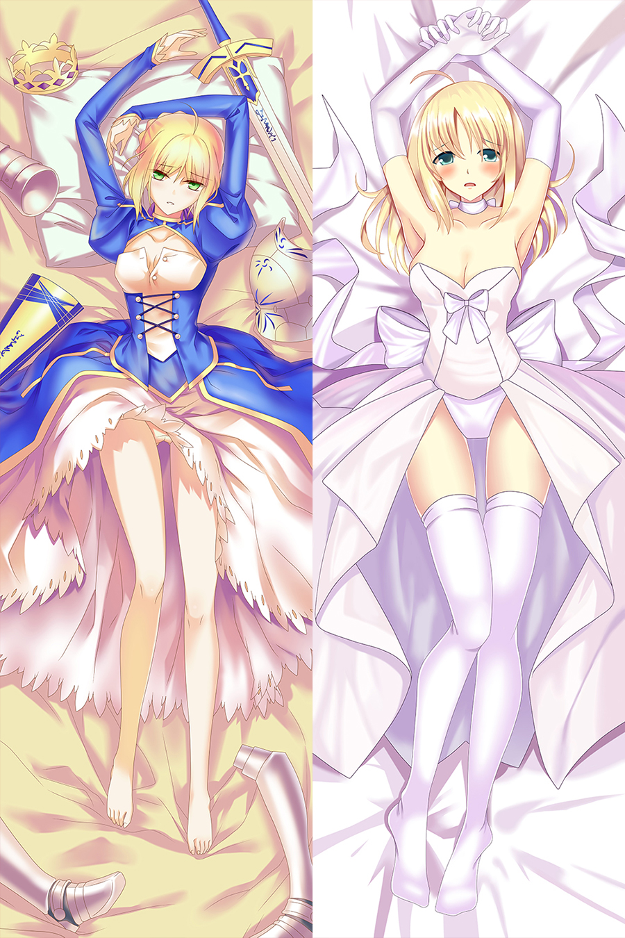 saber dakimakura