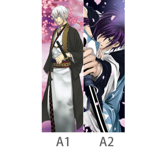 Kazama Chikage and Saitou Hajime Hakuouki