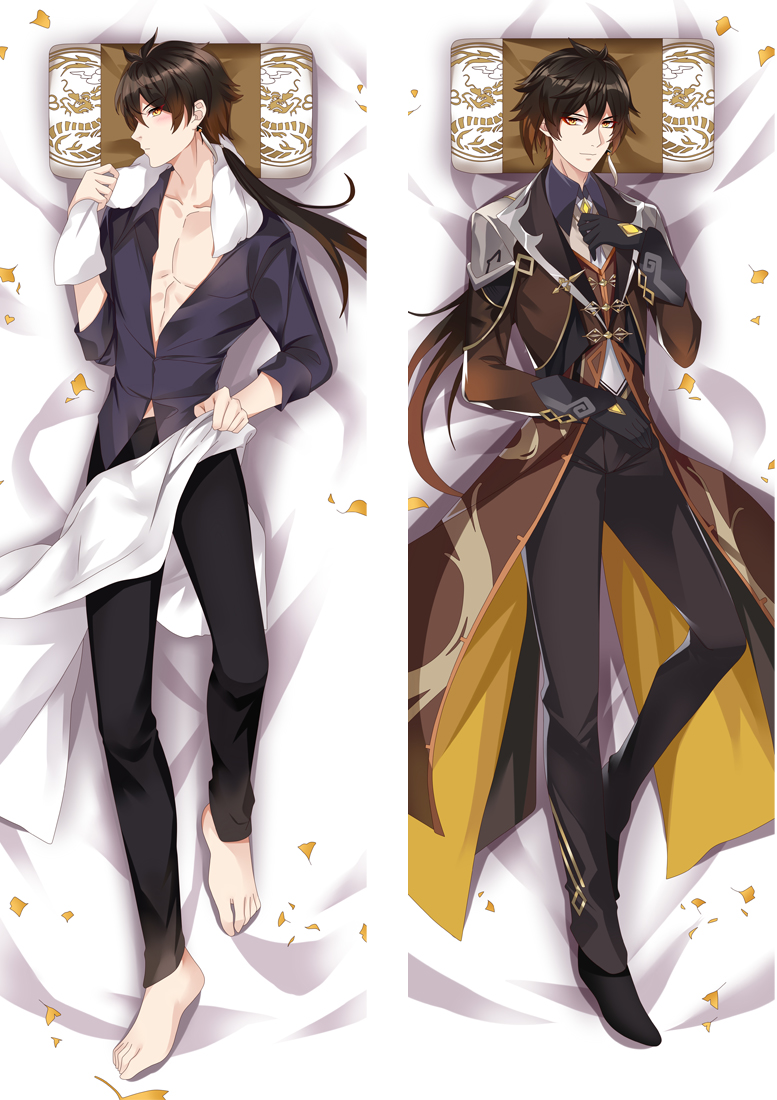 Buy Zhongli Body Pillow Case Ver 4 Genshin Impact Body Pillow Sakume