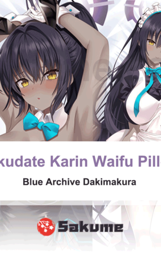 22620 Kakudate Karin Dakimakura Waifu Body Pillow Blue Archive (1)