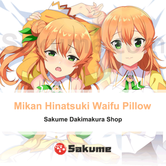 Mikan Hinatsuki Hentai Waifu Body Pillow Cover (1)