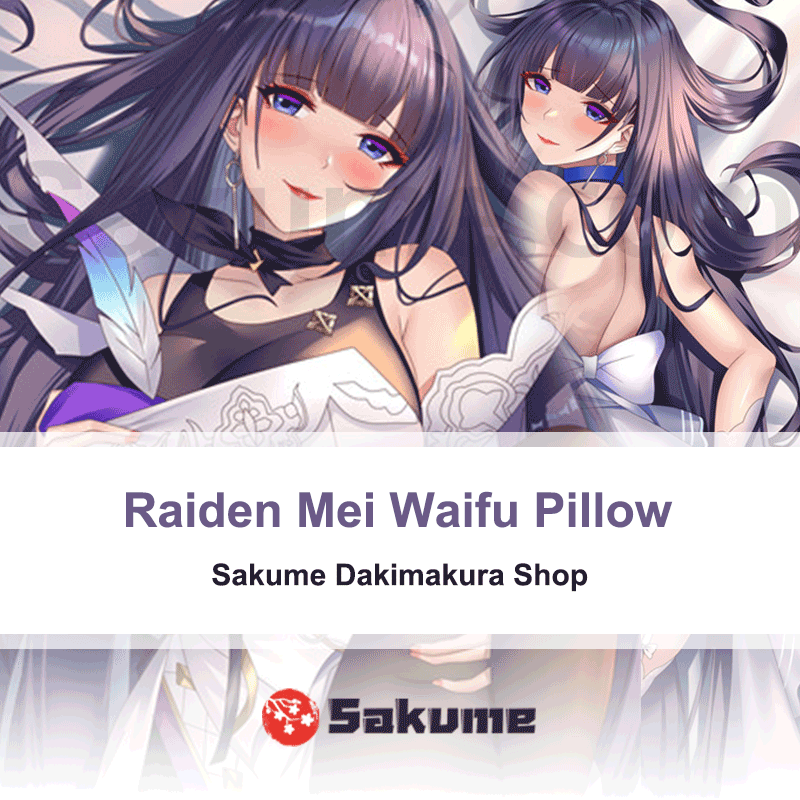 Raiden Mei Waifu Pillows Dakimakura | Houkai Impact 3rd