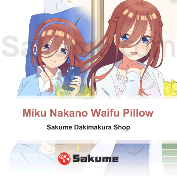 22650 Miku Nakano Waifu Pillow | 5toubun No Hanayome