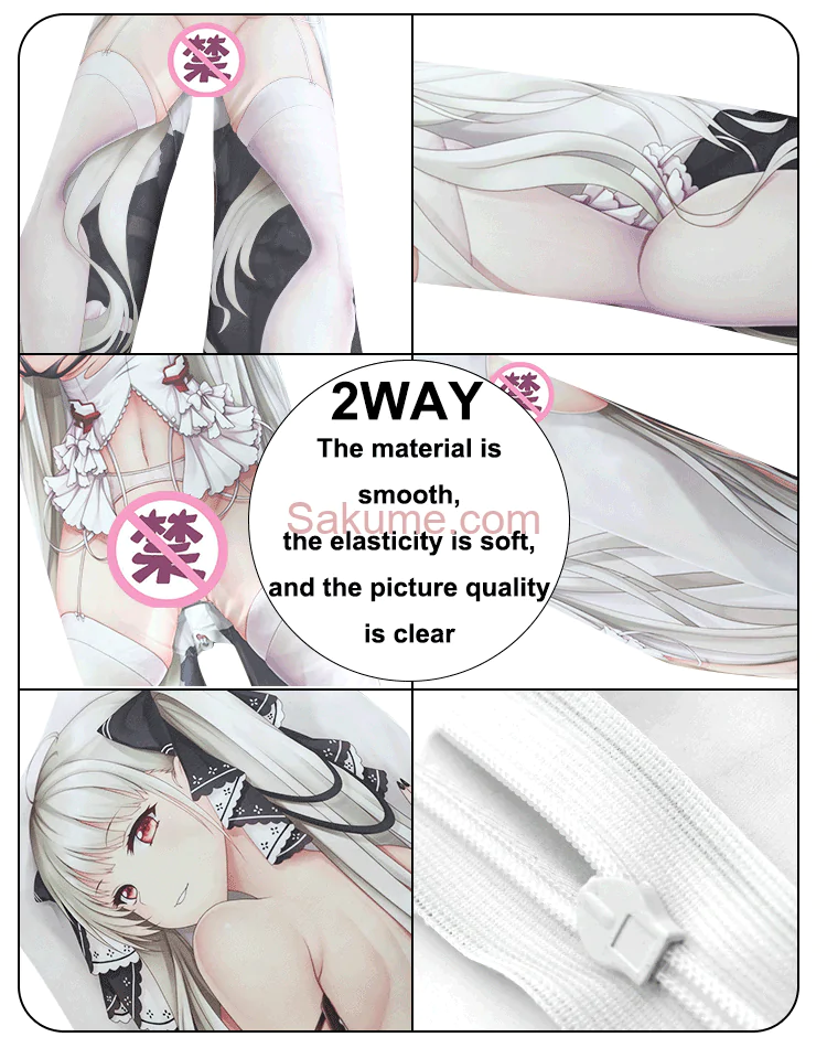 2WAY Onahole Body Pillow Split Legs Dakimakura