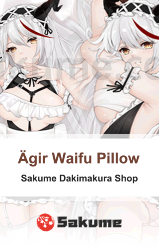 Ägir Azur Lane Waifu Pillow (2)