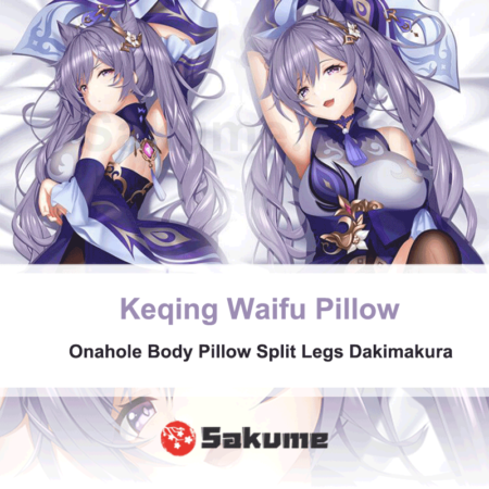 Keqing Waifu Pillow Onahole Body Pillow Split Legs Dakimakura | Genshin Impact