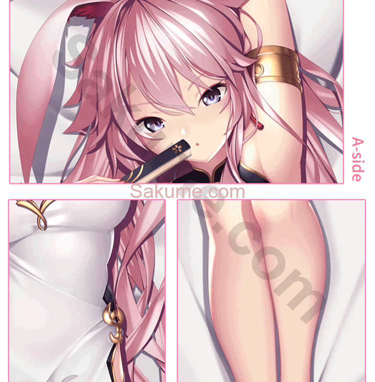 Yae Sakura Waifu Pillow Onahole Body Pillow Split Legs Dakimakura Guns Girl Z (3)