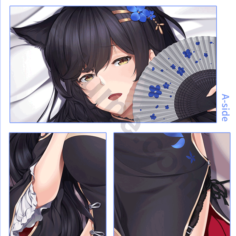 Atago Waifu Pillow Onahole Body Pillow Split Legs Dakimakura | Azur Lane