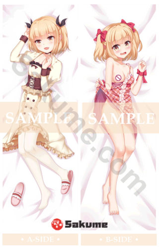 17069 Yun Iijima Nude Body Pillow Anime Dakimakura | New Game