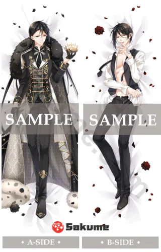 17115 Sebastian Michaelis Male Body Pillow | Black Butler