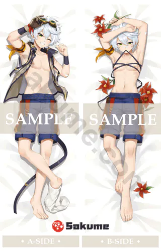 22031-2 Bennett Dakimakura Pillow Cover | Genshin Impact