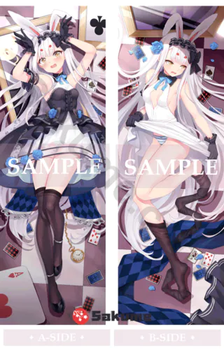 9322035-2 The White Rabbit of Wonderland IJN Shimakaze Waifu Body Pillow | Azur Lane