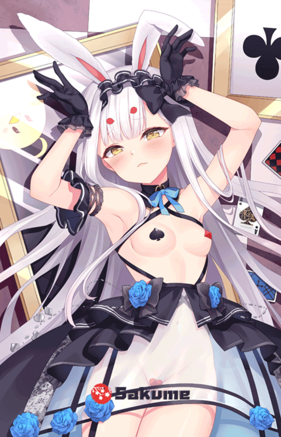 9322035-3-H The White Rabbit of Wonderland IJN Shimakaze Nsfw Body Pillow | Azur Lane