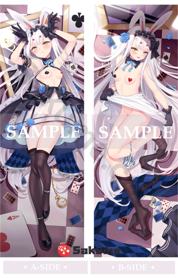 9322035-3-H The White Rabbit of Wonderland IJN Shimakaze Nsfw Body Pillow | Azur Lane