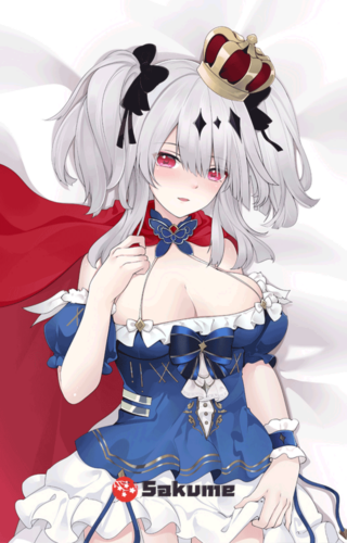 9322037-1 Ensorcelled Snow White Joffre Waifu Pillow Cover | Azur Lane