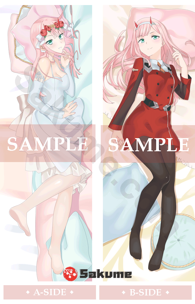 Buy Zero Two Anime Body Pillow Cover DARLING In The FRANXX Body Pillow
