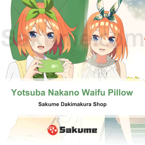 22660 Yotsuba Nakano Anime Body Pillow | 5toubun No Hanayome