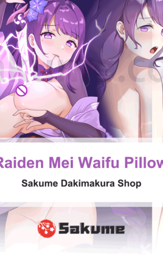 22662 Raiden Mei Hentai Waifu Pillow | Genshin Impact