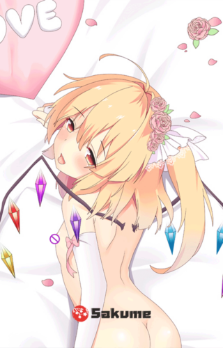 9322744-H Flandre Scarlet Uncensored Waifu Body Pillow | Touhou