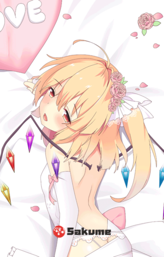 9322745 Flandre Scarlet Waifu Pillow Case | Touhou