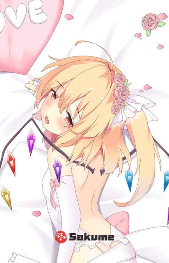 9322745 Flandre Scarlet Waifu Pillow Case | Touhou