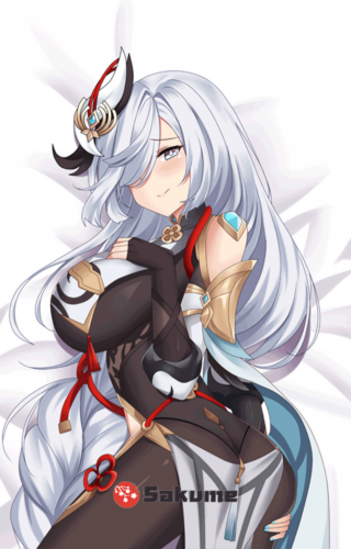 9322755 Shenhe Waifu Body Pillow Genshin Impact