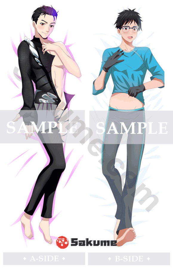 71004 Yuuri Katsuki & Otabek Altin Male Dakimakura | Yuri!!! on Ice