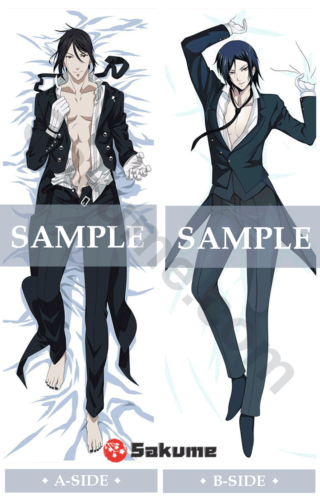 71009 Sebastian Michaelis Anime Body Pillow Cover | Black Butler