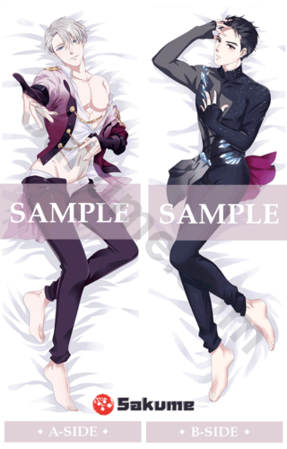 71034 Victor Nikiforov&Yuuri Katsuki Male Dakimakura | Yuri!!! on Ice