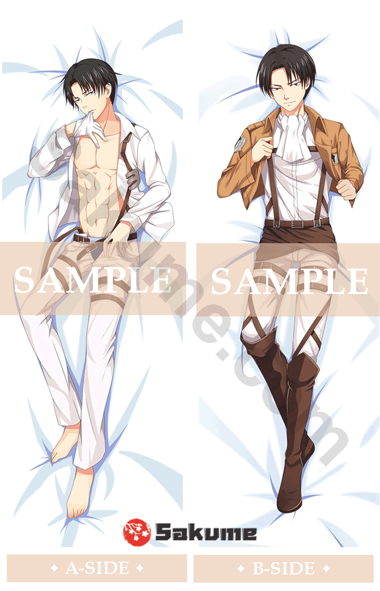 Body pillow levi ackerman sale