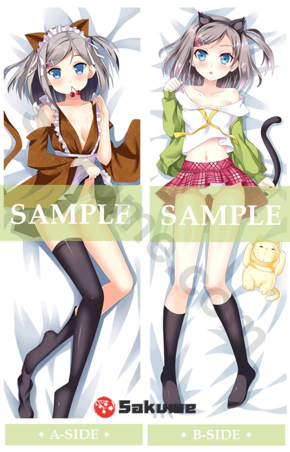 711048 Tsukiko Tsutsukakushi Dakimakura Pillow Cover | The Hentai Prince and the Stony Cat