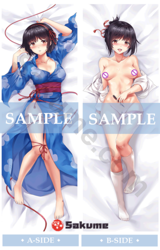 711072-H Mitsuha Miyamizu Naked Waifu Body Pillow | Your Name