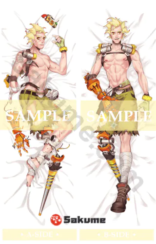 72037 Junkrat Male Dakimakura | Overwatch