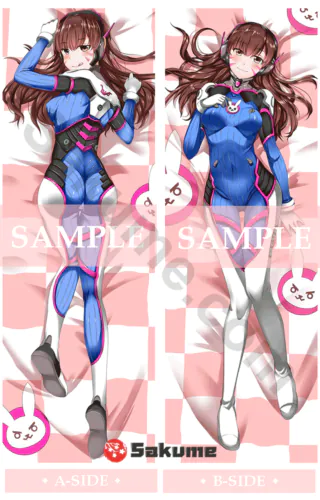 73017 Dva Waifu Body Pillow Cover | Overwatch