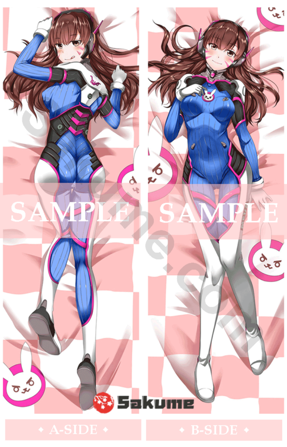 73017 Dva Waifu Body Pillow Cover | Overwatch