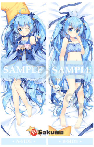 73020 Snow Miku Anime Body Pillow Case | Vocaloid