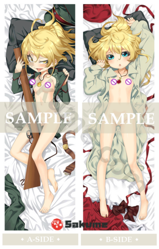 74041-H Tanya von Degurechaff Nsfw Body Pillow | The Saga of Tanya the Evil