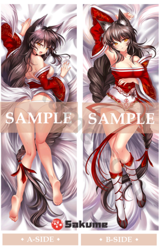 Ahri Waifu Body Pillow Case League of legends.