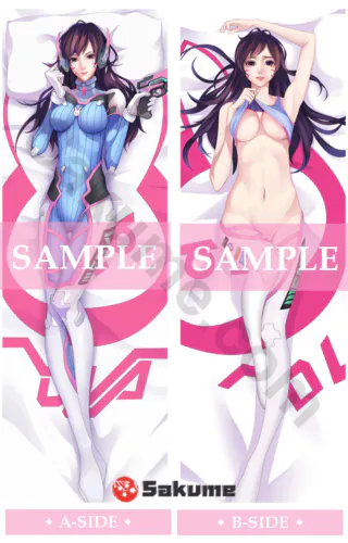 75009 D.Va Waifu Body Pillow Cover | Overwatch