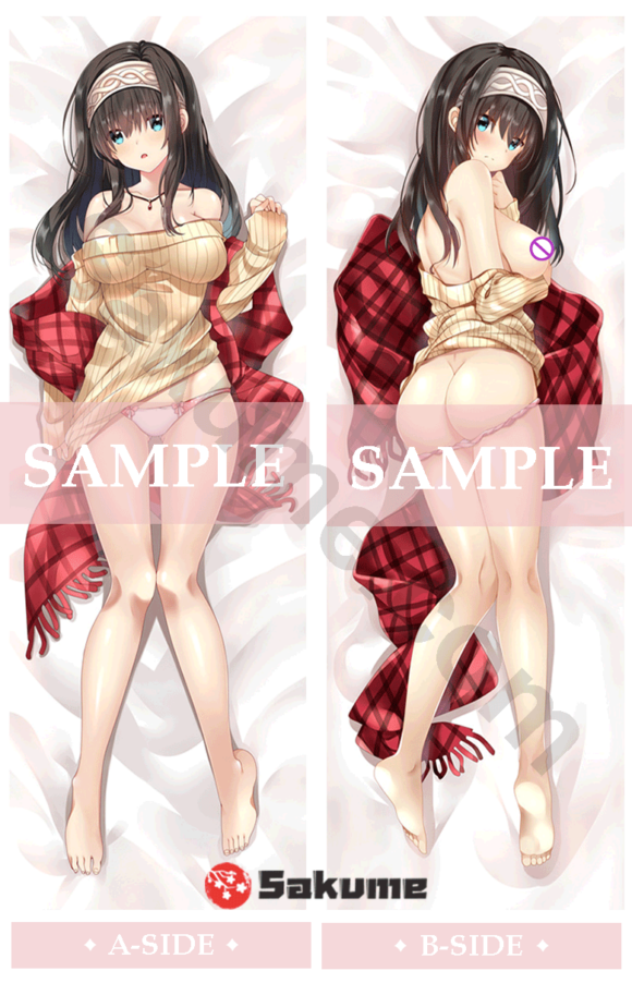 75051-H Fumika Sagisawa Uncensored Waifu Body Pillow | THE iDOLM@STER Cinderella Girls