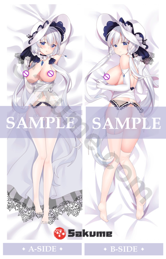 77054-H Illustrious Nude Body Pillow | Azur Lane