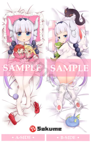 77069 Kanna Kamui Dakimakura Waifu Pillow Cover | Miss Kobayashi's Dragon Maid