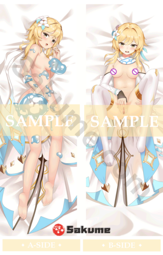 9322718-H Lumine Uncensored Waifu Body Pillow | Genshin Impact