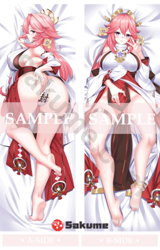 9322733 Yae Miko Dakimakura Pillow Cover | Genshin Impact