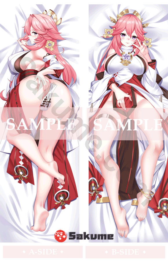 9322733 Yae Miko Dakimakura Pillow Cover | Genshin Impact