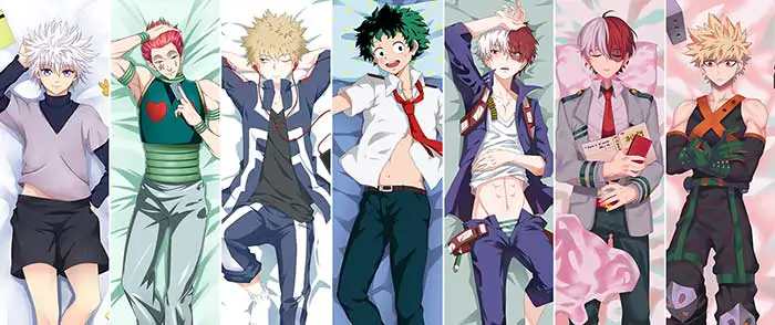 Anime Boy Body Pillow Male Dakimakura