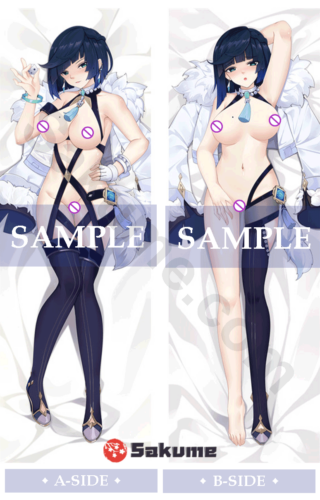 Sakume 9322019 3 H Yelan Sexy Body Pillow | Genshin Impact