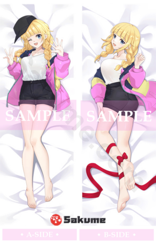 Sakume 9322023 1 Eiko Tsukimi Dakimakura Pillow Cover Anime Dakimakura | Paripi Koumei (Ya Boy Kongming!)