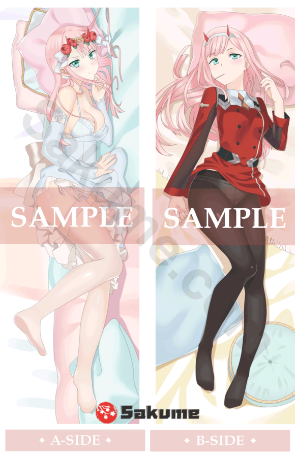 Sakume 9322404 02 Zero Two Anime Waifu Pillow | DARLING in the FRANXX