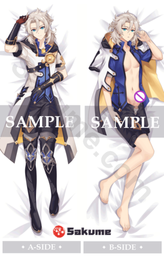 Sakume 9322615 H Albedo Male Dakimakura | Genshin Impact